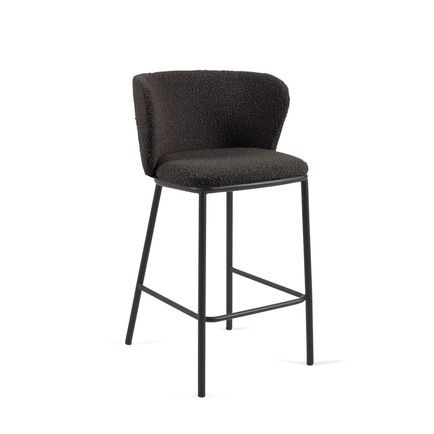 Sgabello Gisell - Beige, Tortora, Nero