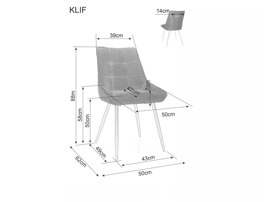 Sedia Klif - Beige